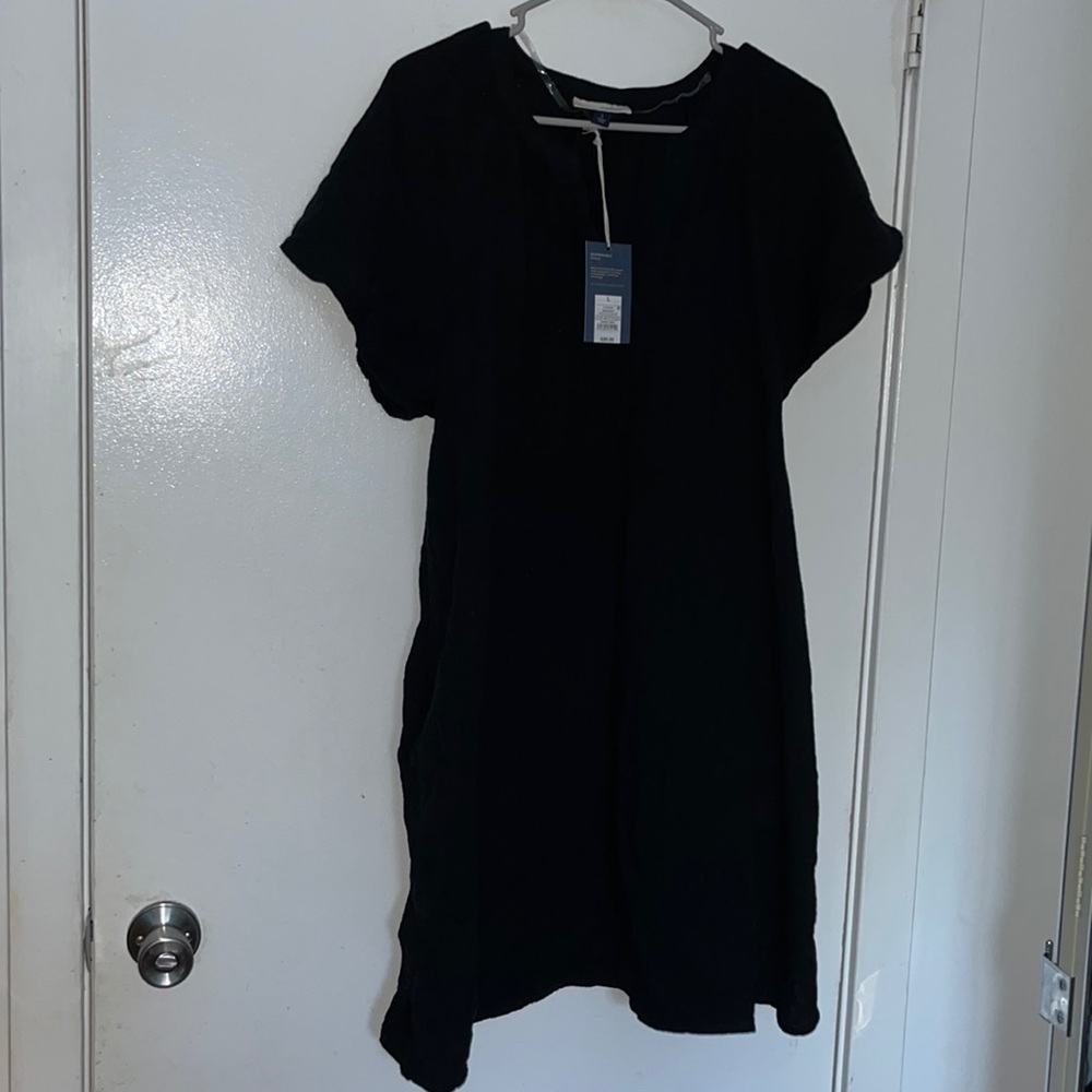 Black gauze new with tags universal thread dress